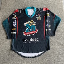 Belfast Giants Jersey Men Medium Ice Hockey Official Kukri 20th Anniversary 2020