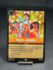 Disney Lorcana Attack Of The Vine BESTIES, ASSEMBLE Cold Foil 34/207 NM