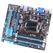 ASUS B75M-PLUS Motherboard, LGA 1155, Intel B75 Chipset,DDR3 Memory