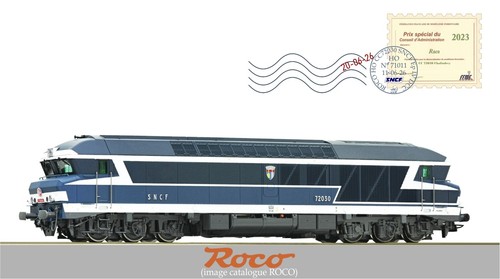 DIESEL CC 72030 "CHALINDREY" ROCO HO N° 71011  SNCF Ep IV DIGITAL SON | Condition: Occasion