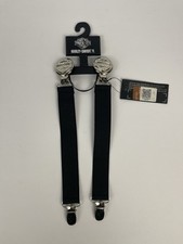 HARLEY DAVIDSON WOMEN'S BOOT CLIP BAR  SHIELD BLING SIZE OS NEW WITH TAGS