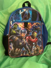Marvel Avengers Classic Comics Style Backpack From Bioworld 16" W x 12" L