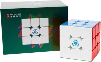 HaiTun Waverider 3x3 Magnetic (Flagship) Speed Cube (Official USA Vendor) Sticke