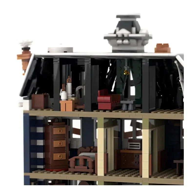 Creel House Modular Building Blocks Set MOC Bricks DIY Model Gift Toys 1994pcs - Image 4 of 4