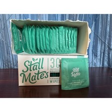 Stall Mates Flushable Wipes - Individually Wrapped, Travel Friendly, Unscented
