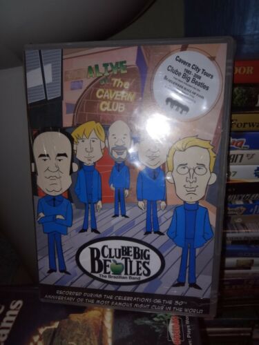 Clube Big Beatles Alive At The Cavern Club Live DVD Brazil Tribute OOP 2009 BNIP - Afbeelding 1 van 2