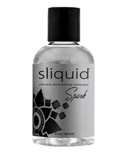 Sliquid Naturals Spark Booty Buzz Silicone Personal Lubricant 4.2 Oz