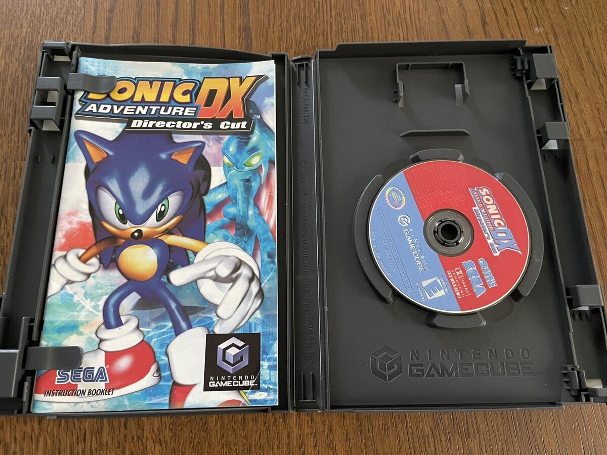 Sonic Adventure DX: Director's Cut (Nintendo GameCube, 2003) Complete CIB  TESTED