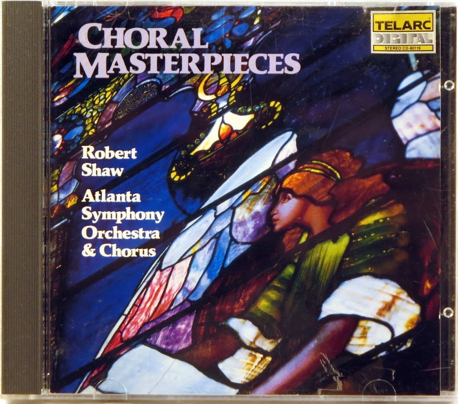 TELARC Choral Masterpieces ROBERT SHAW (CD, 1985 JAPAN, NO UPC) CD-80119