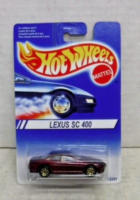 Red Lexus SC 400 Hot Wheels Mattel Diecast 012925AST2 | eBay