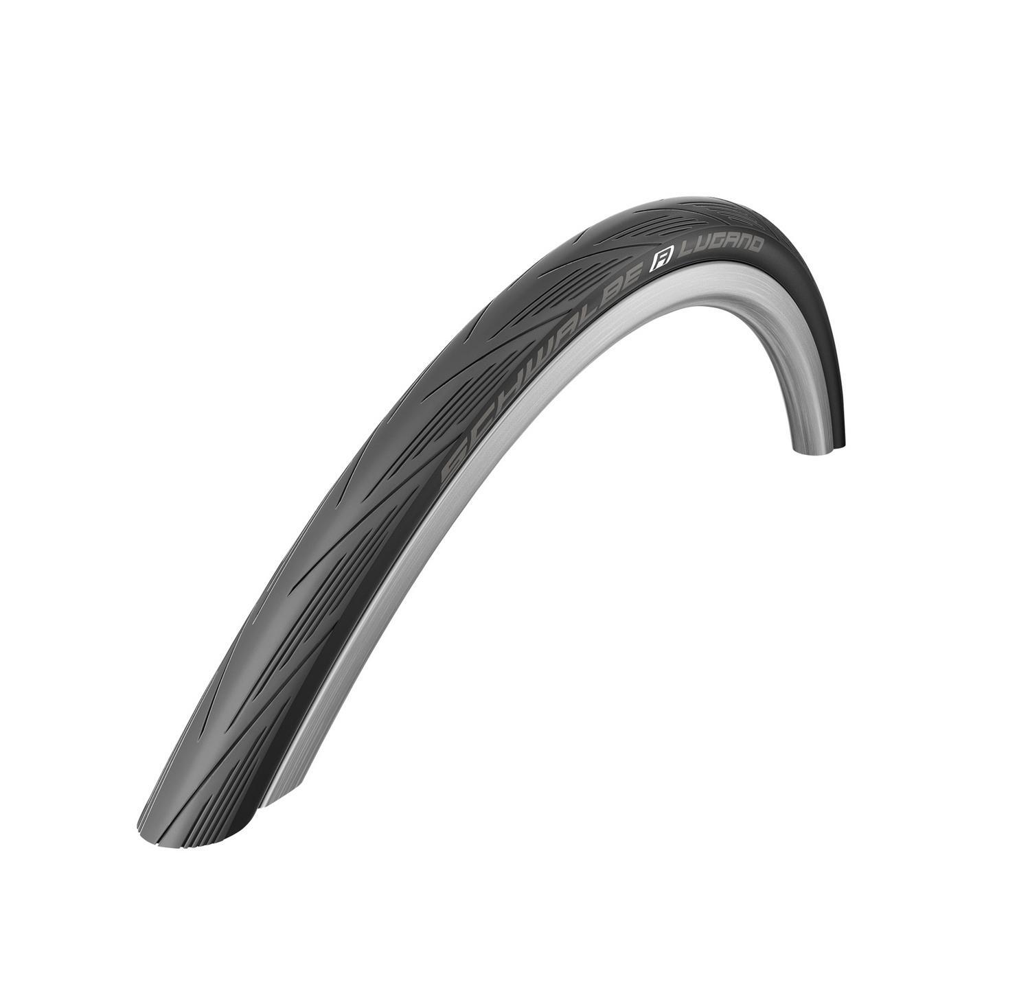 Pneu 700x28 Schwalbe Lugano 2 tringle rigide pour cyclisme endurance