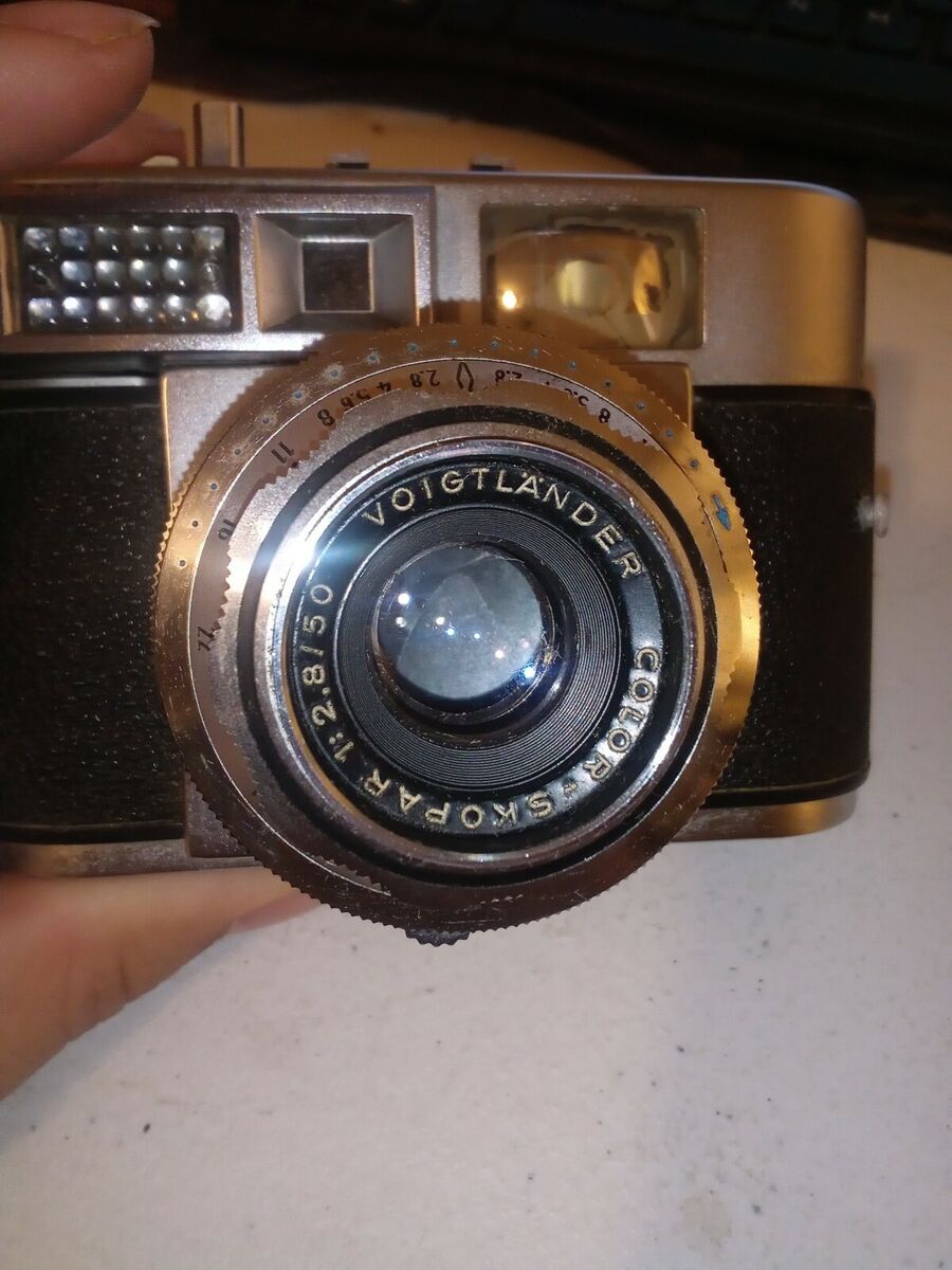 Voigtlander Vitomatic IIa 35mm Rangefinder Camera w Color Voigtlander Vitomatic IIa 35mm Rangefinder Camera w Color