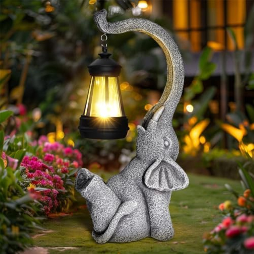 Linkax Figure Solari da Giardino a Forma di Tartaruga, Decorazione da Giardino,