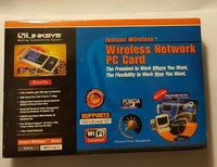 Linksys Instant Wireless Wpc11 11mbps Notebook Adapter Version 3 Sealed $123 Linksys Instant Wireless Wpc11 11mbps Notebook Adapter Version 3 Sealed $123