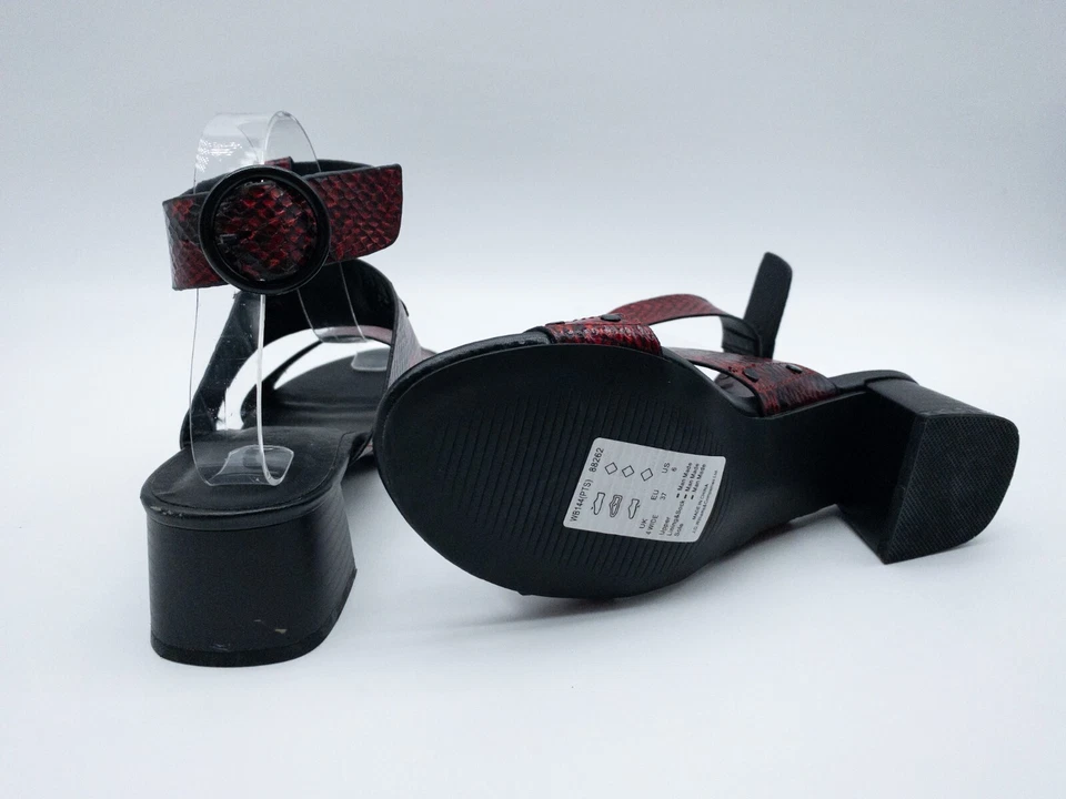 Simply Be Sandalia Para Dama Zapato De Tacón Talla 37 EU Art. 8223-40 - Imagen 2 de 3