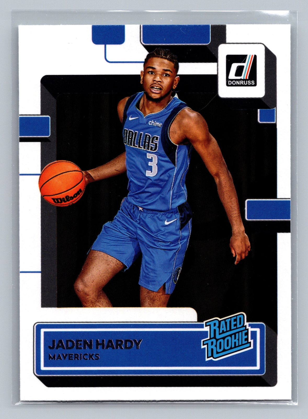 2022-23 Donruss #235 Jaden Hardy Silver Press Proof