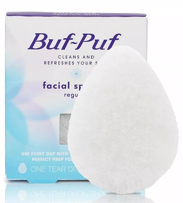 Buff Puff Regular Gentle Body Facial Sponge Deep-Down Dirt Removal Dermatologist