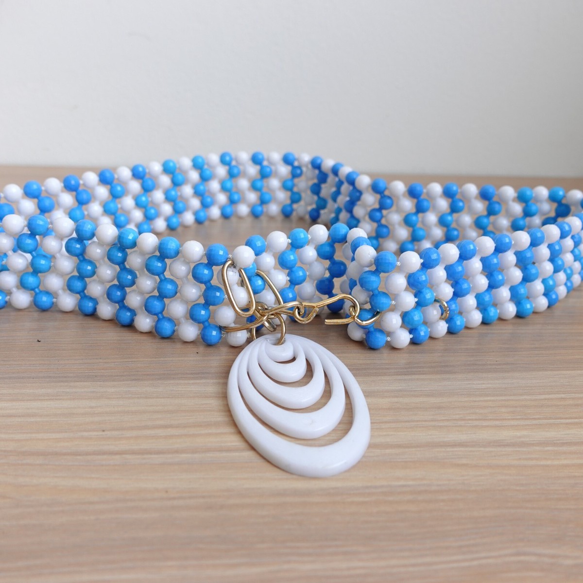 Pearl Beads Belt LANVIN Paris Pearl Beads Silver Tone Chain Belt main image 3