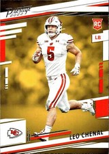 2022 Panini Prestige #371 Leo Chenal