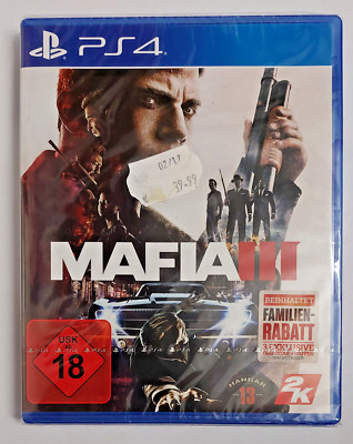 MAFIA III 3 Day One + Familienrabatt (Sony PlayStation 4, PS4, 2016) NEU & OVP!