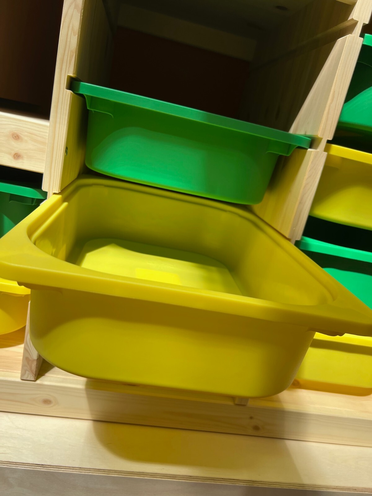 IKEA TROFAST Storage box Different Sizes White,Yellow,Green & Pink