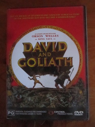 DVD DAVID AND GOLIATH ORSON WELLES GREAT ** MUST SEE **