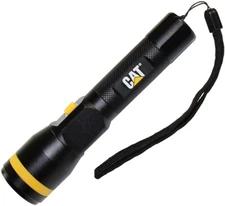 Caterpillar Rechargeable Flashlight Resists Impact/Water USB Cord Aluminum 200lm
