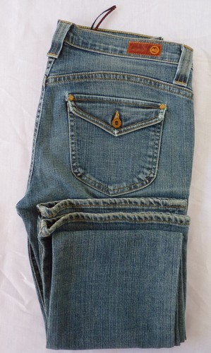 Jean AG Adriano Goldschmied Logic Boot Cut - Taille 29 (longueur 33) - Bleu - Occasion Très Bon état