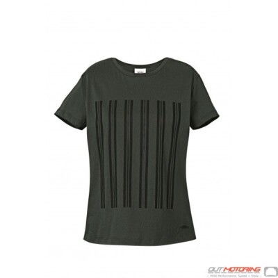 MINI John Cooper Works JCW T-Shirt Women's Stripes Green Size XXS - 80142454502