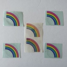 Vintage Mrs. Grossman's Stickers By the Yard 1979 Rainbow Pearls Opal and Matte