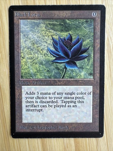 Black Lotus Beta MTG Guaranteed Authentic - See scans - Beauty R0 BL01 4RCards