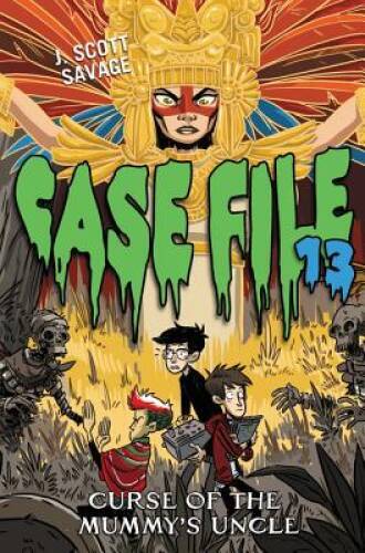 Case File 13 4: Curse of the Mummys Uncle - Hardcover - GOOD