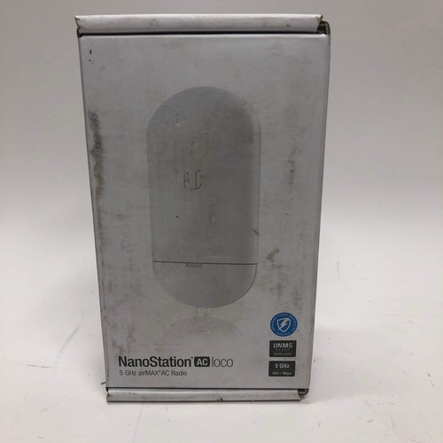 NanoStation AC Loco 5GHz airMAX AC Radio Loco5AC-US, New In Original Packaging - Afbeelding 5 van 10