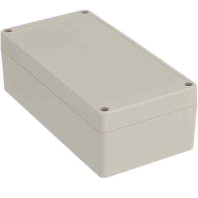 1PC HAMMOND MFG RP1175 Enclosure, Box-Lid, Desktop, ABS,UL94HB, Gray, 6.5x3.35x