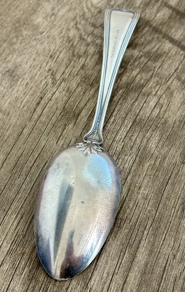 Gorham Electro Plate Winthrop Pat. Cuchara 1896 7" mono - "La cocina de Maryland" Foto 3 de 4