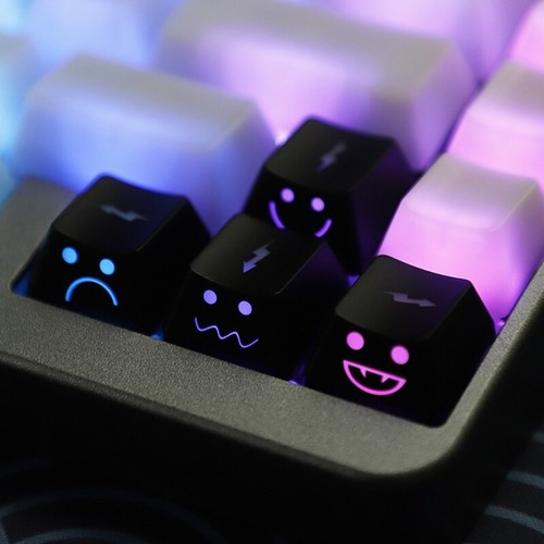 1Set Keycaps Mechanical Keyboard Transparent Keycap - Picture 4 of 11