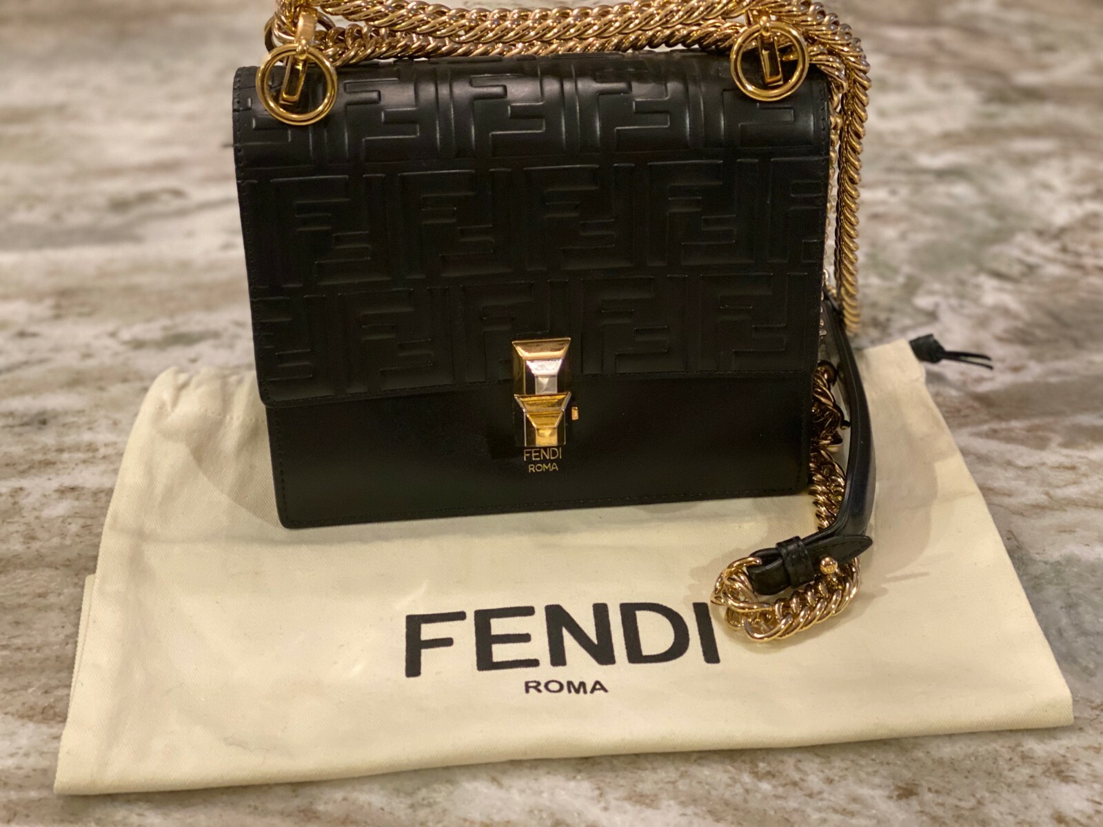 fendi mini logo bag