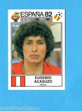 SPAGNA 82 ESPANA- PANINI -Figurina n.89- ACASUZO - PERU' -Recuperata