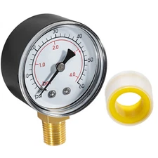 Replacement For Paramount Water Valve Pressure Gauge (005-302-3590-00) 60 PSI