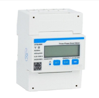 Zweiwegezähler DTSU666 DTSU666-D Chint Drehstromzähler RS-485 Modbus OL