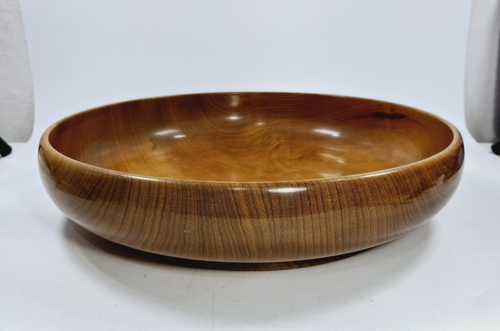 Oregon Myrtlewood Very Large Bowl 35cm wooden Handmade Myrtle Craft Studio Treen - Picture 9 of 24