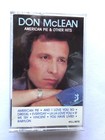 Don McLean - American Pie And Other Hits - Cassette VG Pre-owned