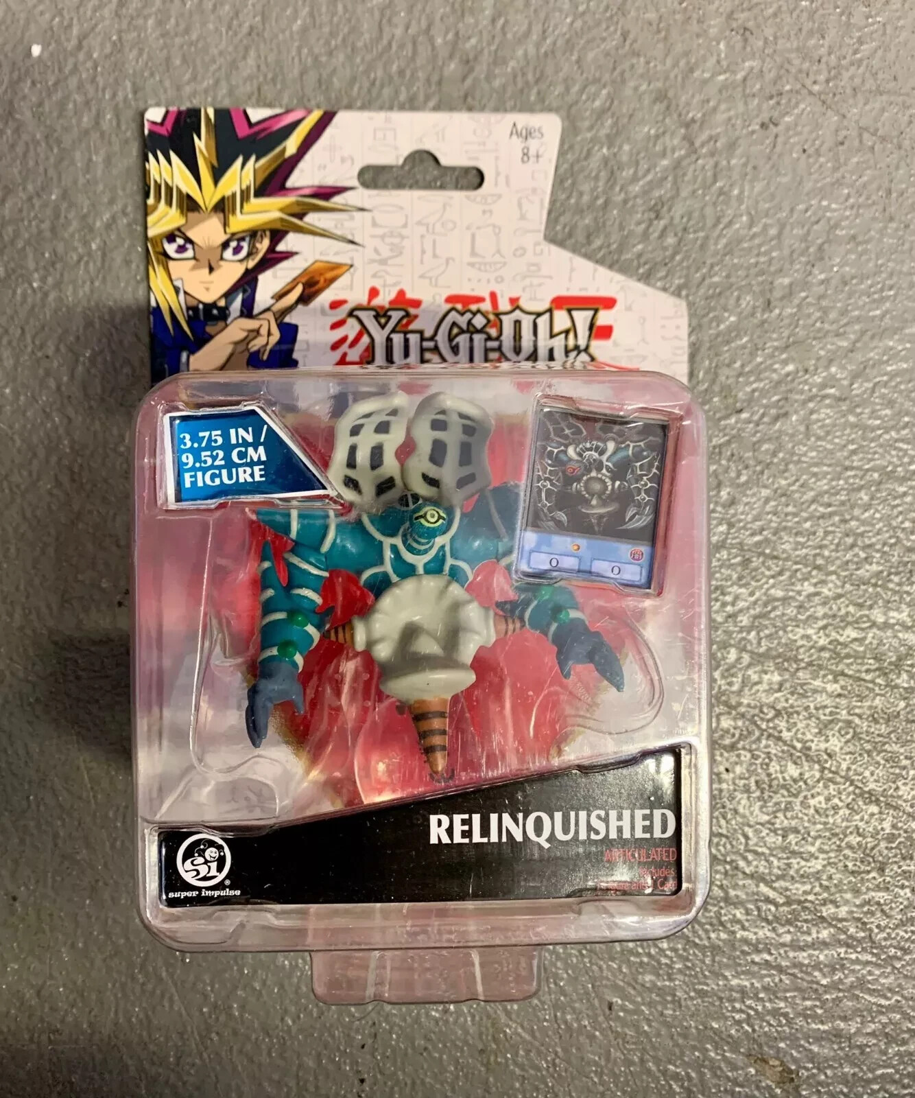 NEW Super Impulse Yu-Gi-Oh! 3.75in Action Figure RELINQUISHED