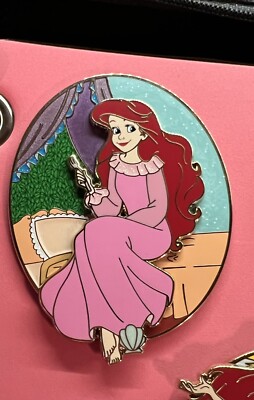 Enchanted Queen Pins Ariel's Wardrobe Pin LE 40 Ariel Pink