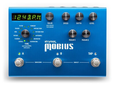 Strymon Mobius Multidimensional Modulation Guitar Effects Pedal