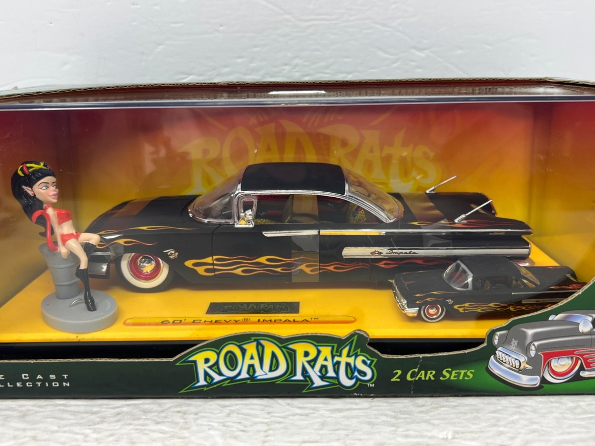 Jada Toys ROAD RATS 14台 Jada Road Rats 1951 51 Lincoln Mercury Raw Bare Metal Zamac