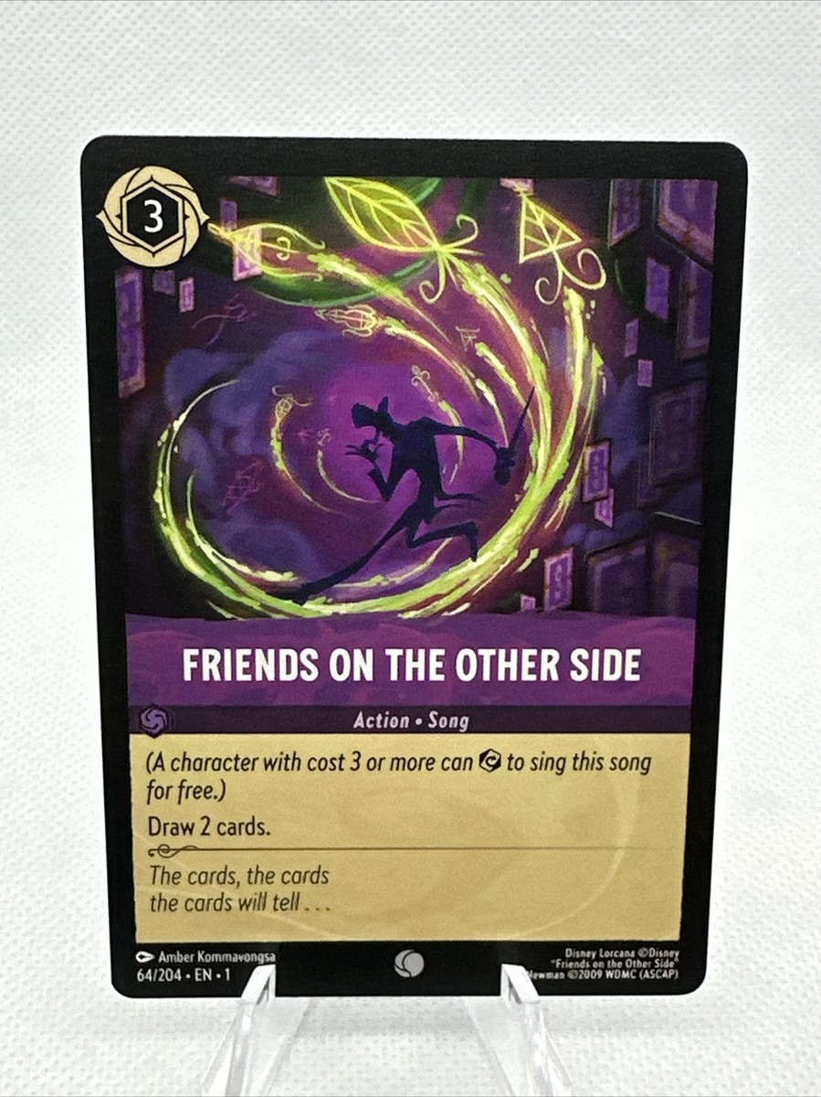 lorcana tcg card prices Disney Lorcana TCG: The First Chapter 64/204 Friends On The Other Side