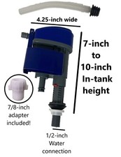Fill Valve Extra Large , Commercial Toilet Inlet Valve. Heavy Duty, Durable.