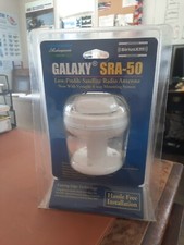 Shakespeare SRA-50 Galaxy SiriusXM Satellite Antenna White With 25 Foot Cable