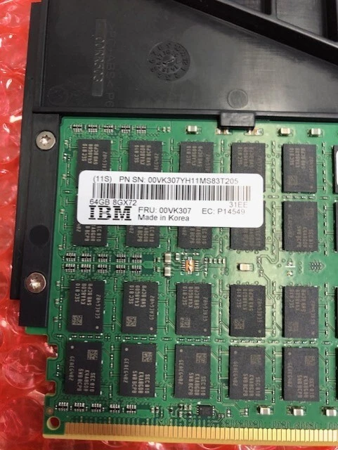 00VK307 IBM 64GB (8GX72) DDR4 1600MHz CDIMM Memory - Image 2 of 3